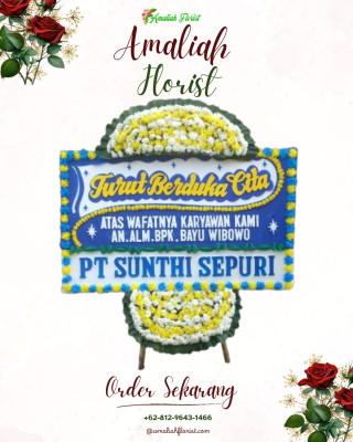 Papan Bunga Duka di Padang Lawas Utara