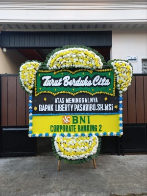 Papan Bunga Duka di Padang Lawas Utara