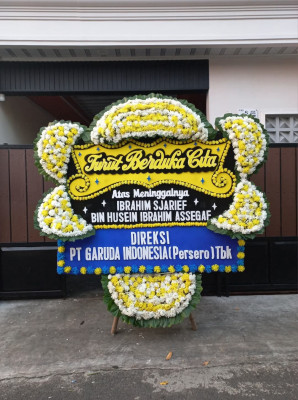 Papan Bunga Duka di Padang Lawas Utara