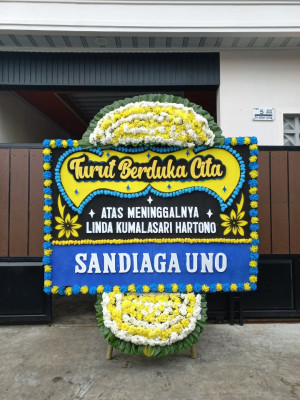 Papan Bunga Duka di Padang Lawas Utara